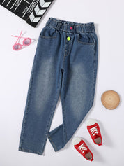 Kotty Girls Blue Jean Light Fade Jeans