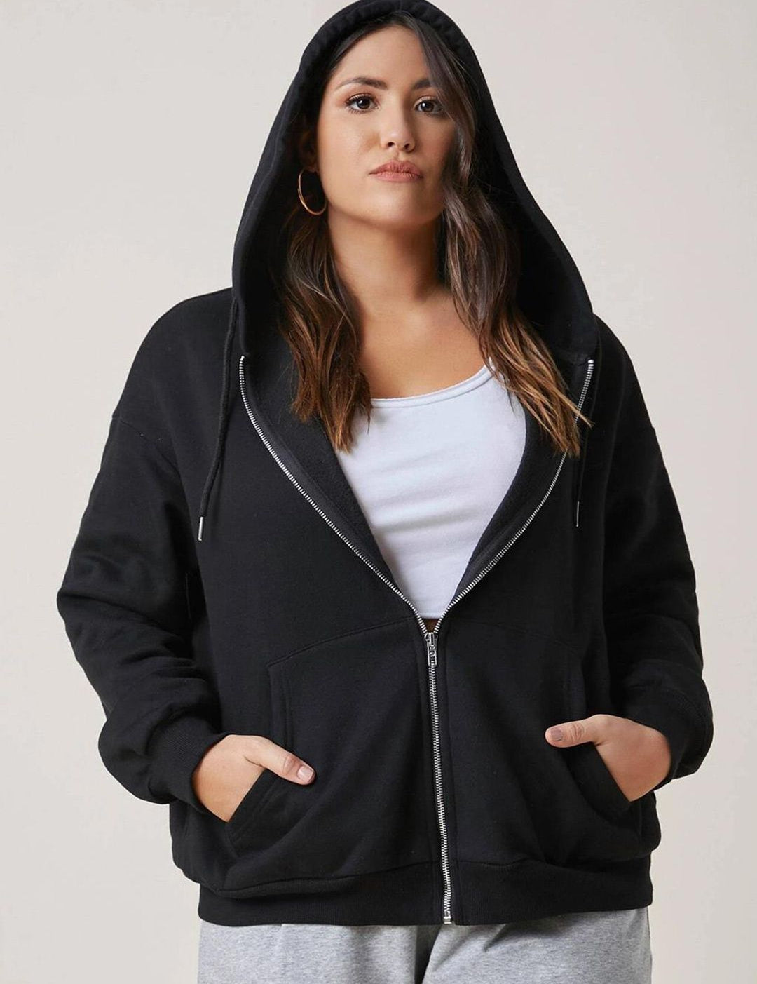 Kotty Hooded Fleece Sweatshirt