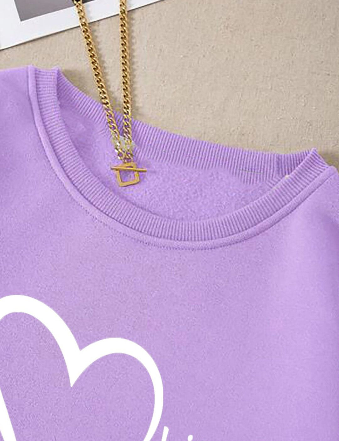 Kotty Graphic Printed Fleece Sweatshirt