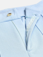 KOTTY BIZwear Women Relaxed High-Rise Easy Wash Parallel Wide Leg Trousers