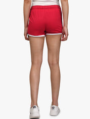 Kotty Women Pack Of 2 Multicoloured Colourblocked Regular Fit Hot Pants