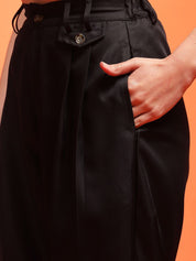 Kotty Women Relaxed High-Rise Easy Wash Pleated Trousers