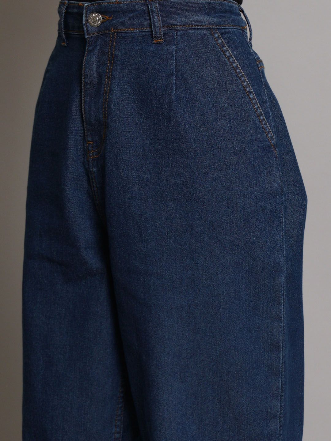 Kotty Women Blue Jean High-Rise Clean Look Stretchable Jeans