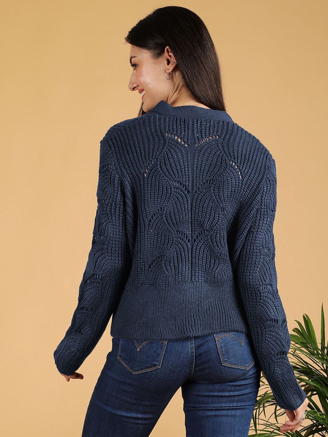 Kotty Women V-Neck Cardigan