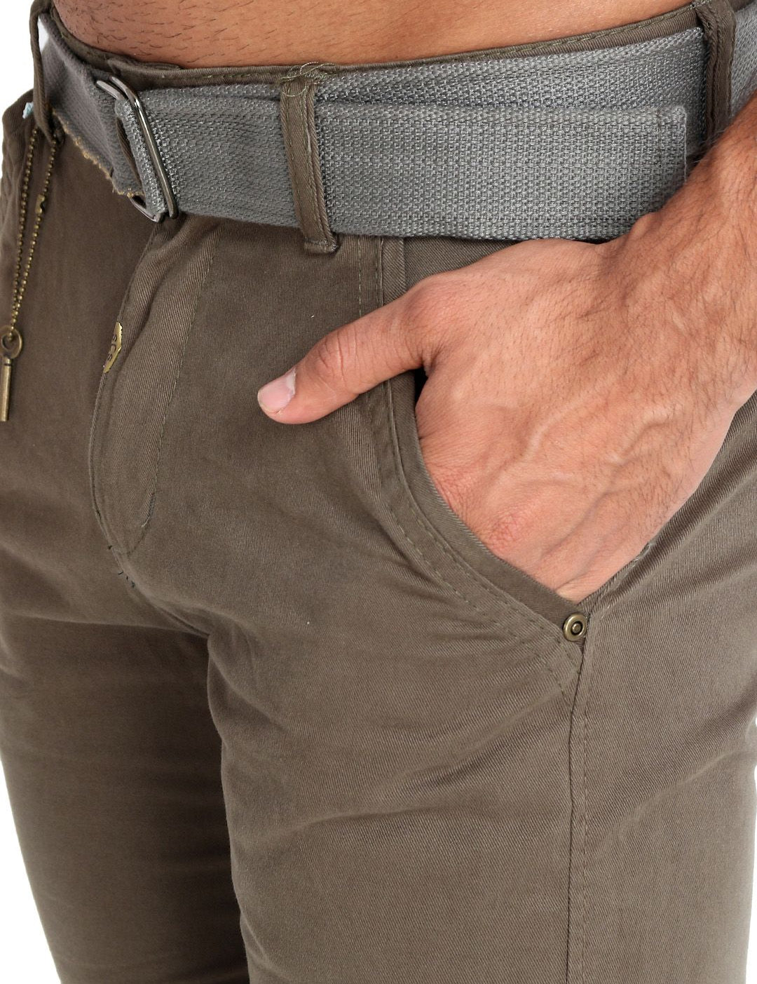 Kotty Men Brown Solid Regular Fit Regular Shorts