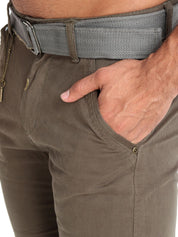 Kotty Men Brown Solid Regular Fit Regular Shorts