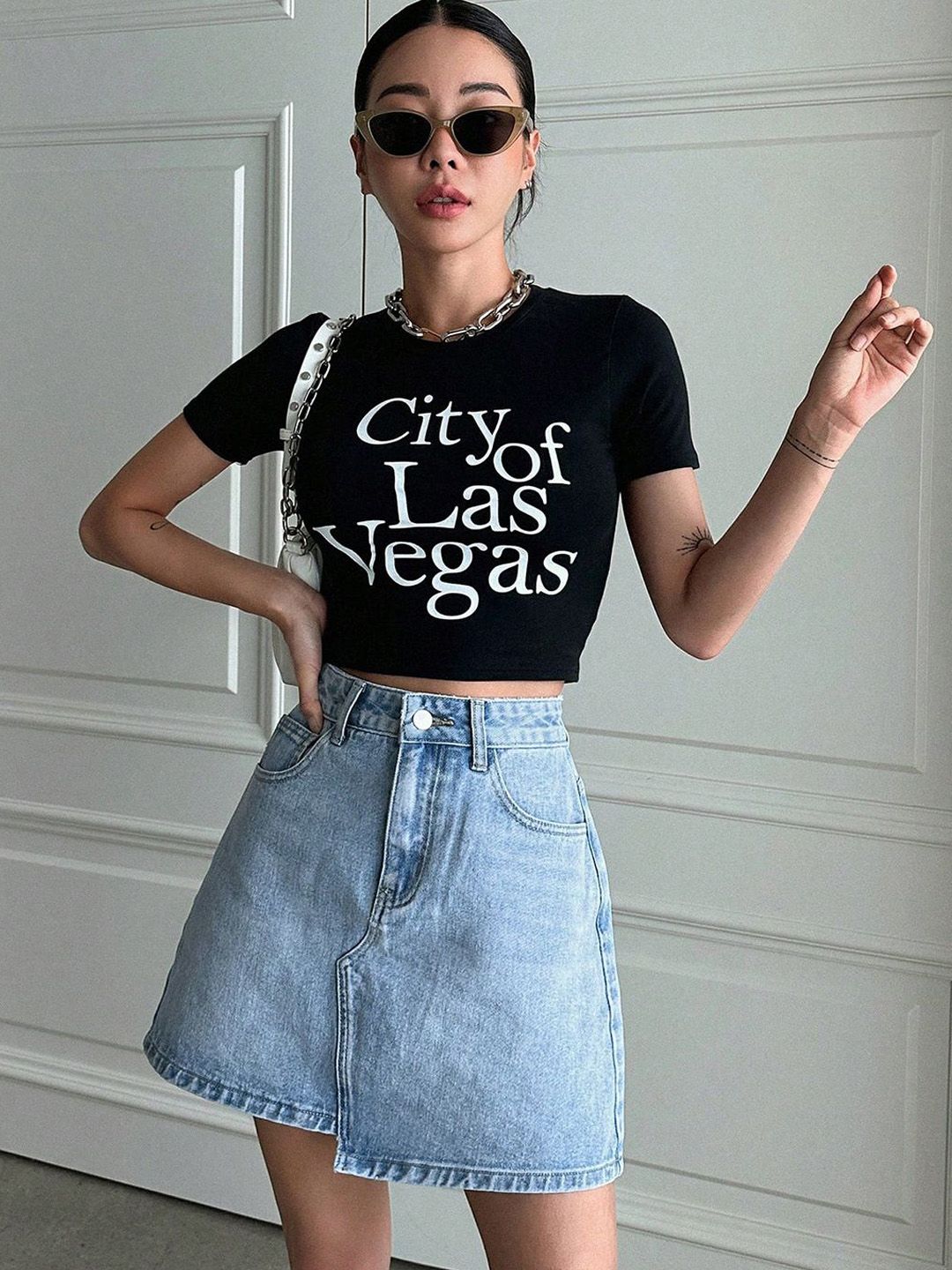 Kotty A-Line Above Knee Length Skirt