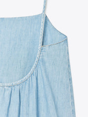 Kotty women blue A-Line midi dress