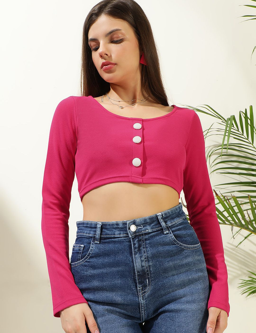 Kotty Women Solid Scoop Neck Top