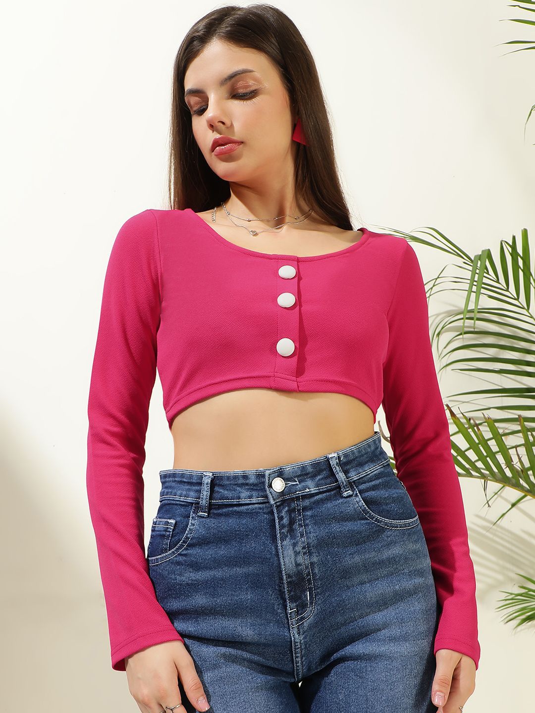 Kotty Women Solid Scoop Neck Top