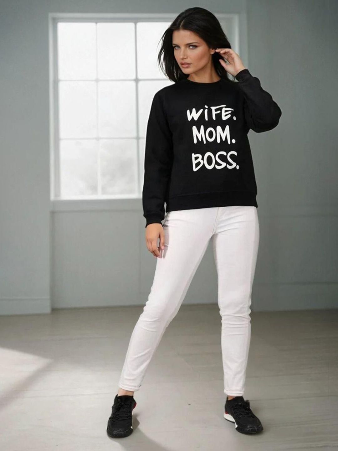 Kotty Women Printed Sweatshirt
