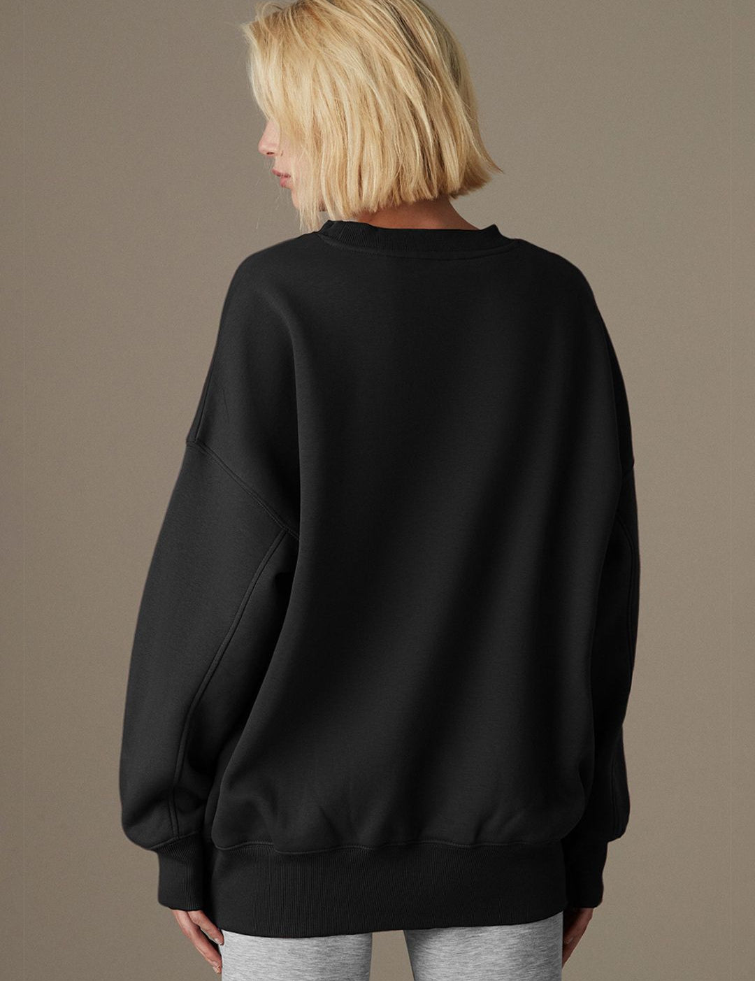 Kotty Women Round Neck Long Sleeves Sweatshirt