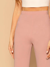 Kotty Women Relaxed High-Rise Flared Trousers 