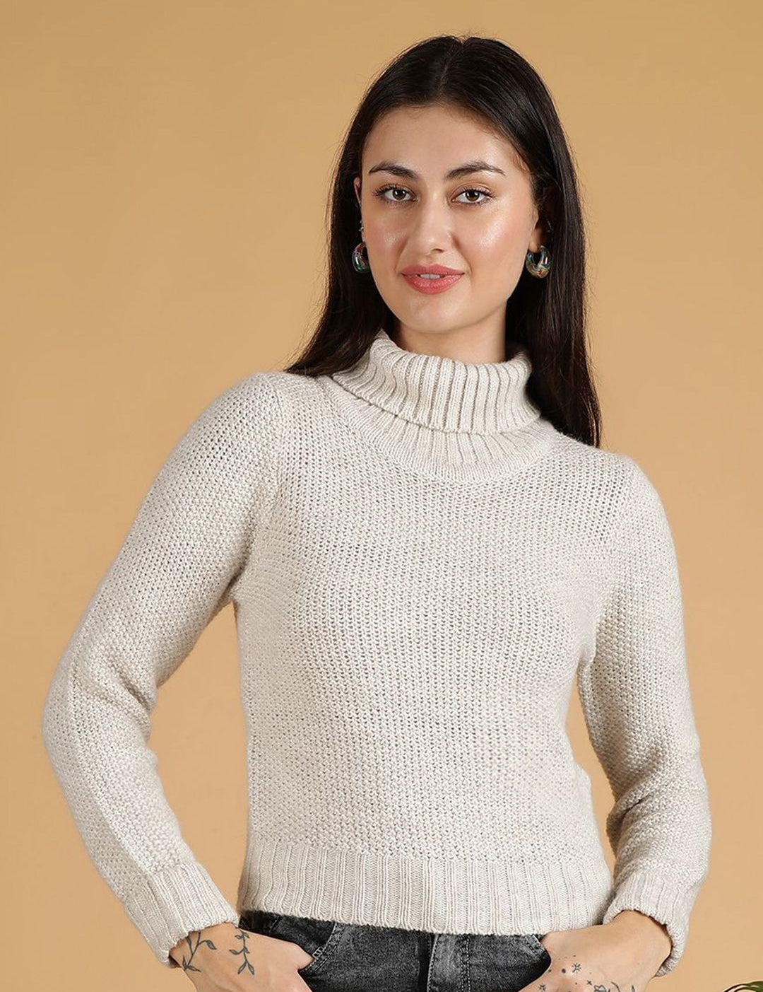 Kotty Women Turtle Neck Pullover