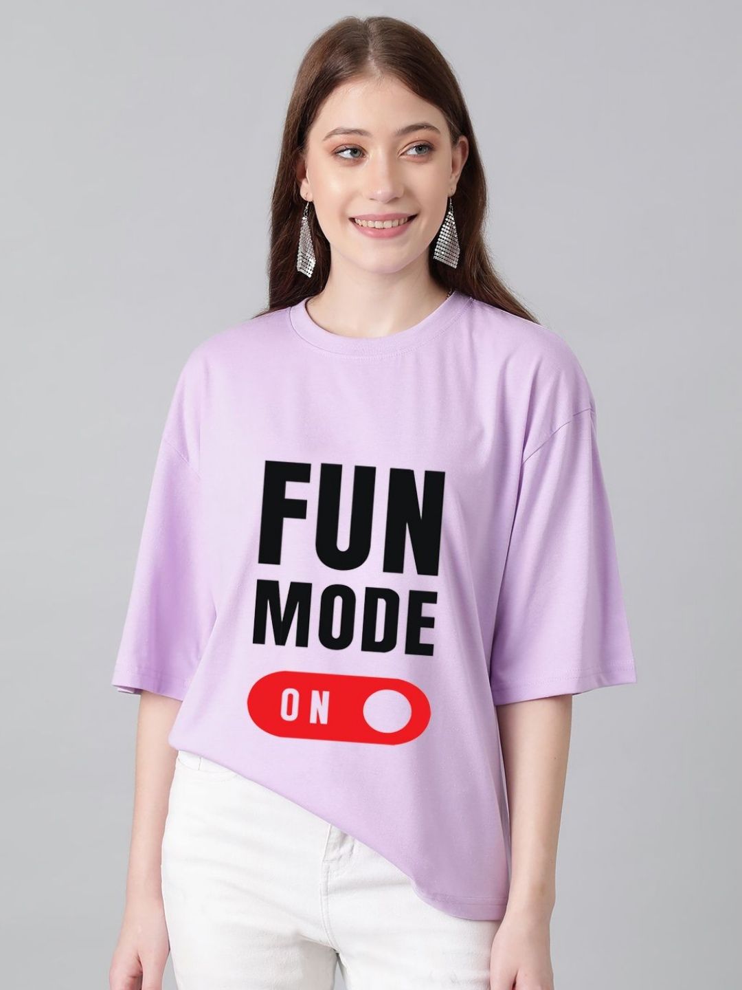 Kotty Women Typography Printed T-shirt