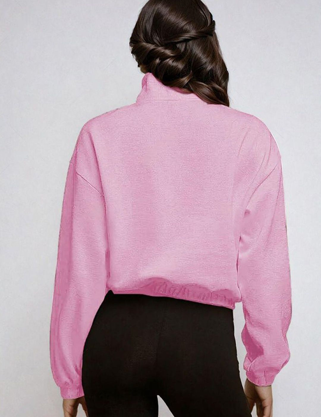 Kotty Women High Neck Sweatshirt