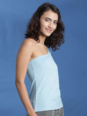 Kotty Women Solid One Shoulder Top