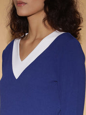 Kotty Women Colourblocked A-Line Dress