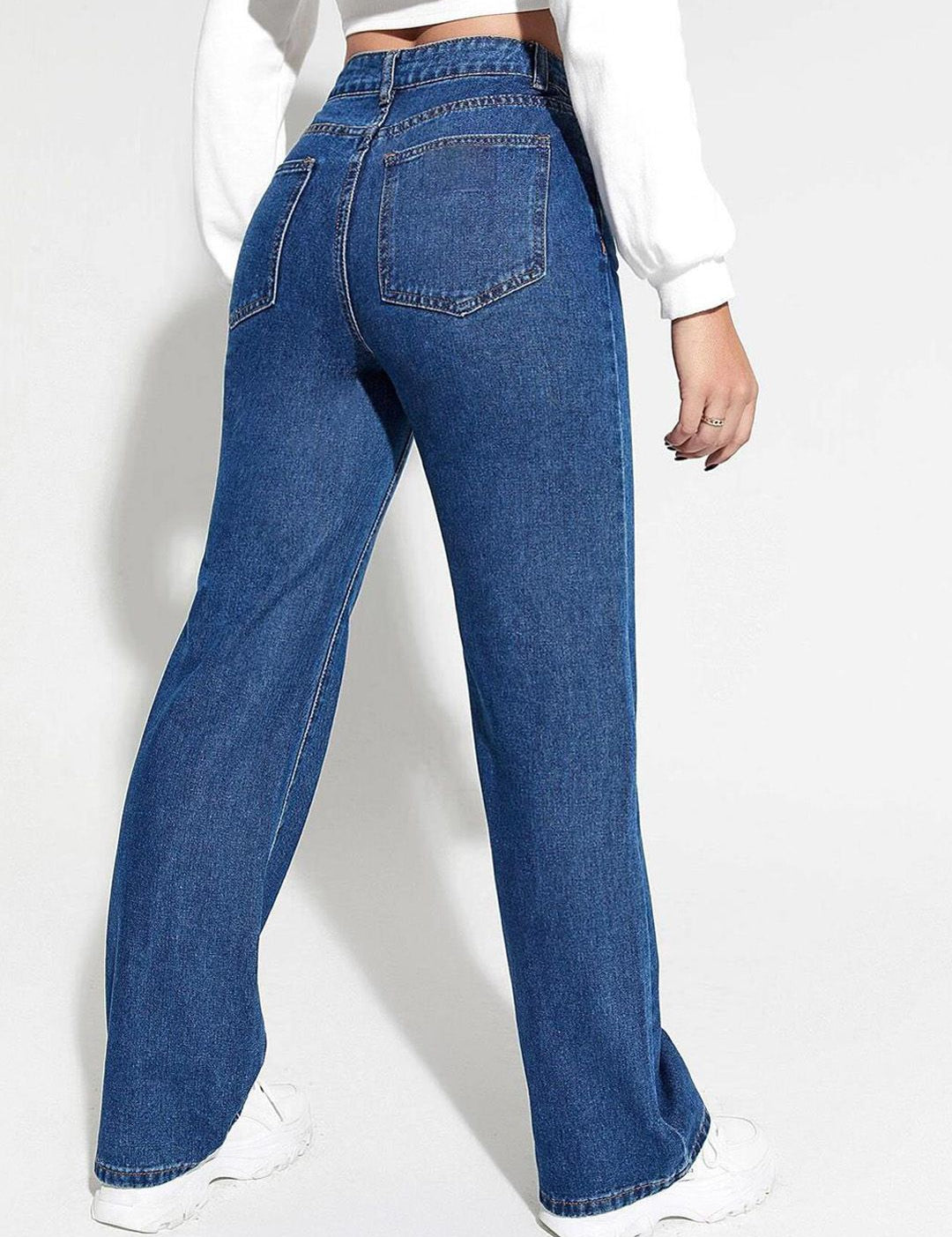 Kotty Women Jean High-Rise Clean Look Stretchable Jeans