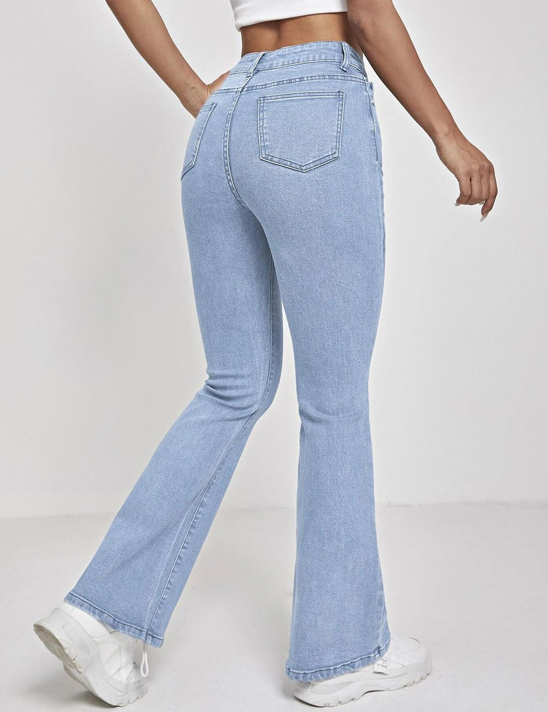 Kotty Women Bootcut High-Rise Stretchable Jeans