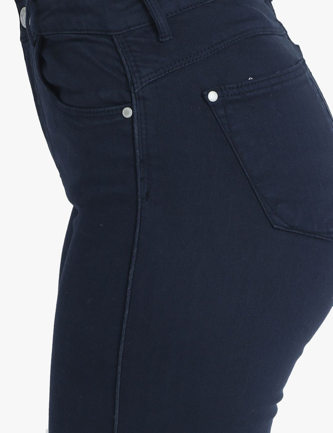 Kotty Women Navy Blue Skinny Fit High-Rise Clean Look Jeans