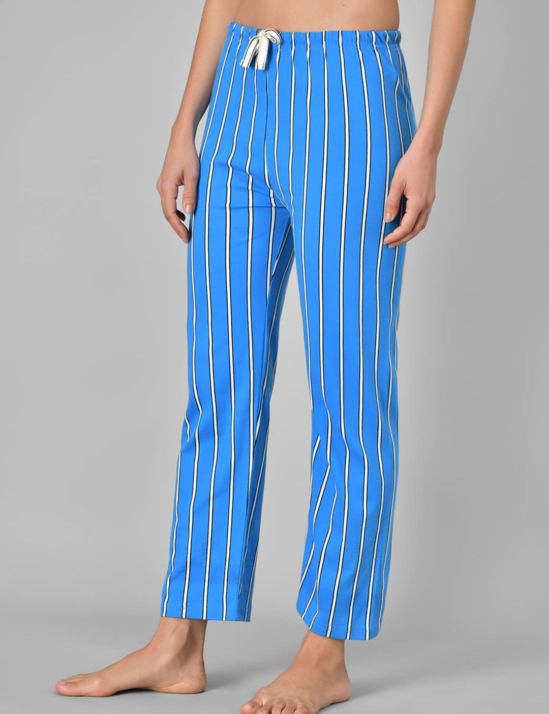 Kotty Striped Cotton Lounge Pants