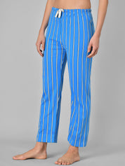 Kotty Striped Cotton Lounge Pants
