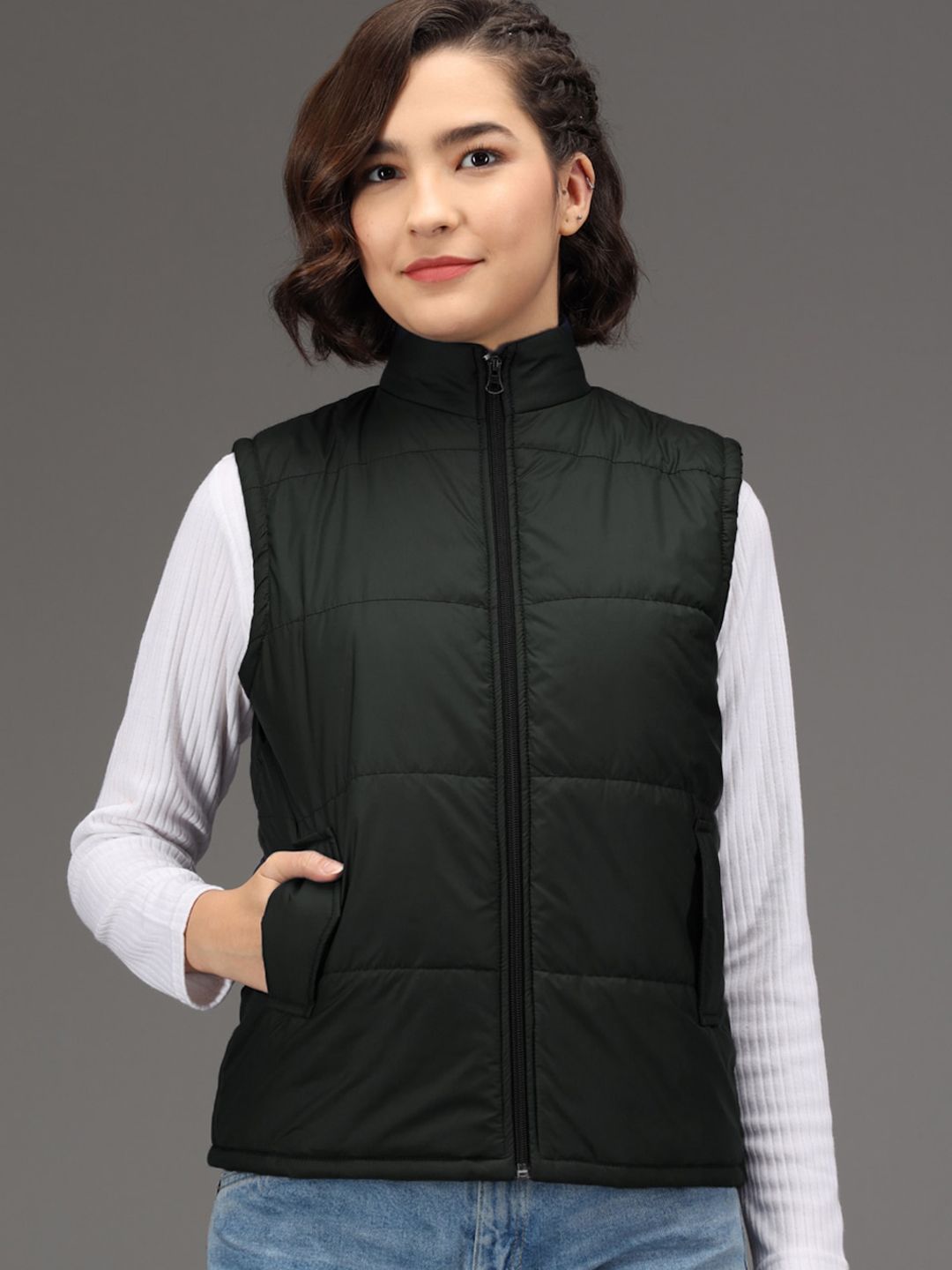 Kotty Women Black Puffer Jacket