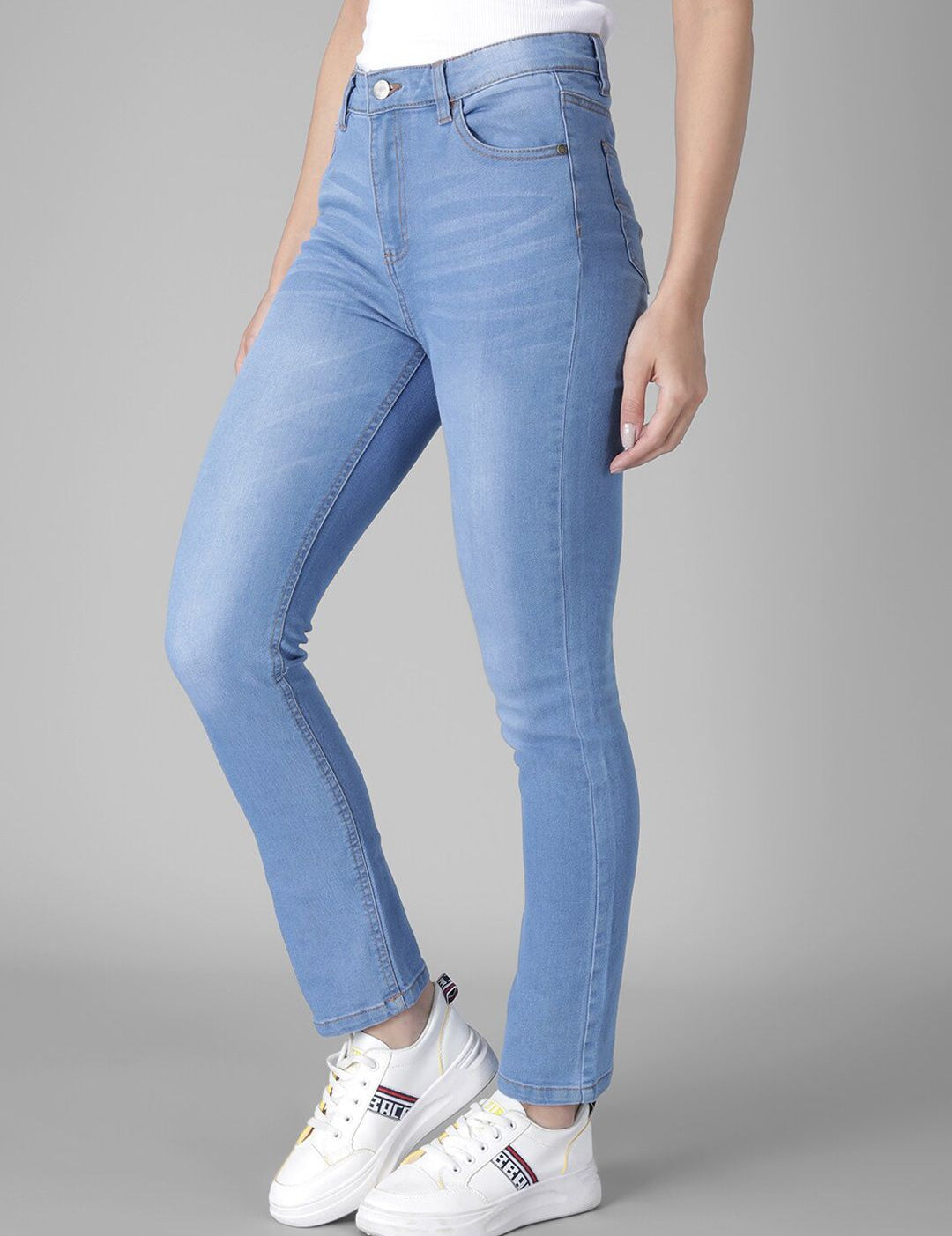 Kotty Women Blue Skinny Fit Jeans