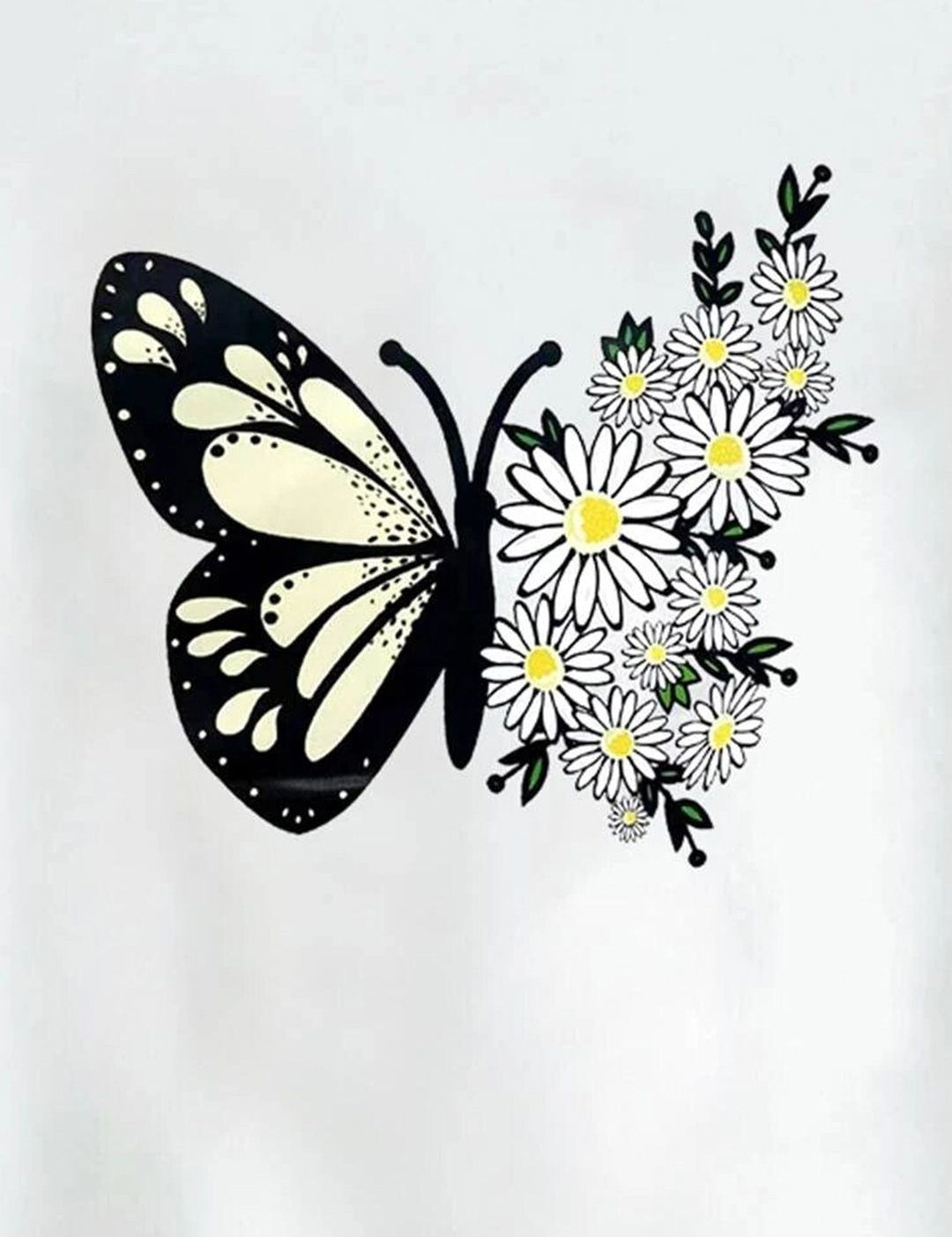 Kotty Women White Printed Sweatshirt