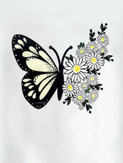 Kotty Women White Printed Sweatshirt