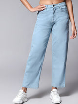 Kotty Women Straight Fit Mid Rise Jeans