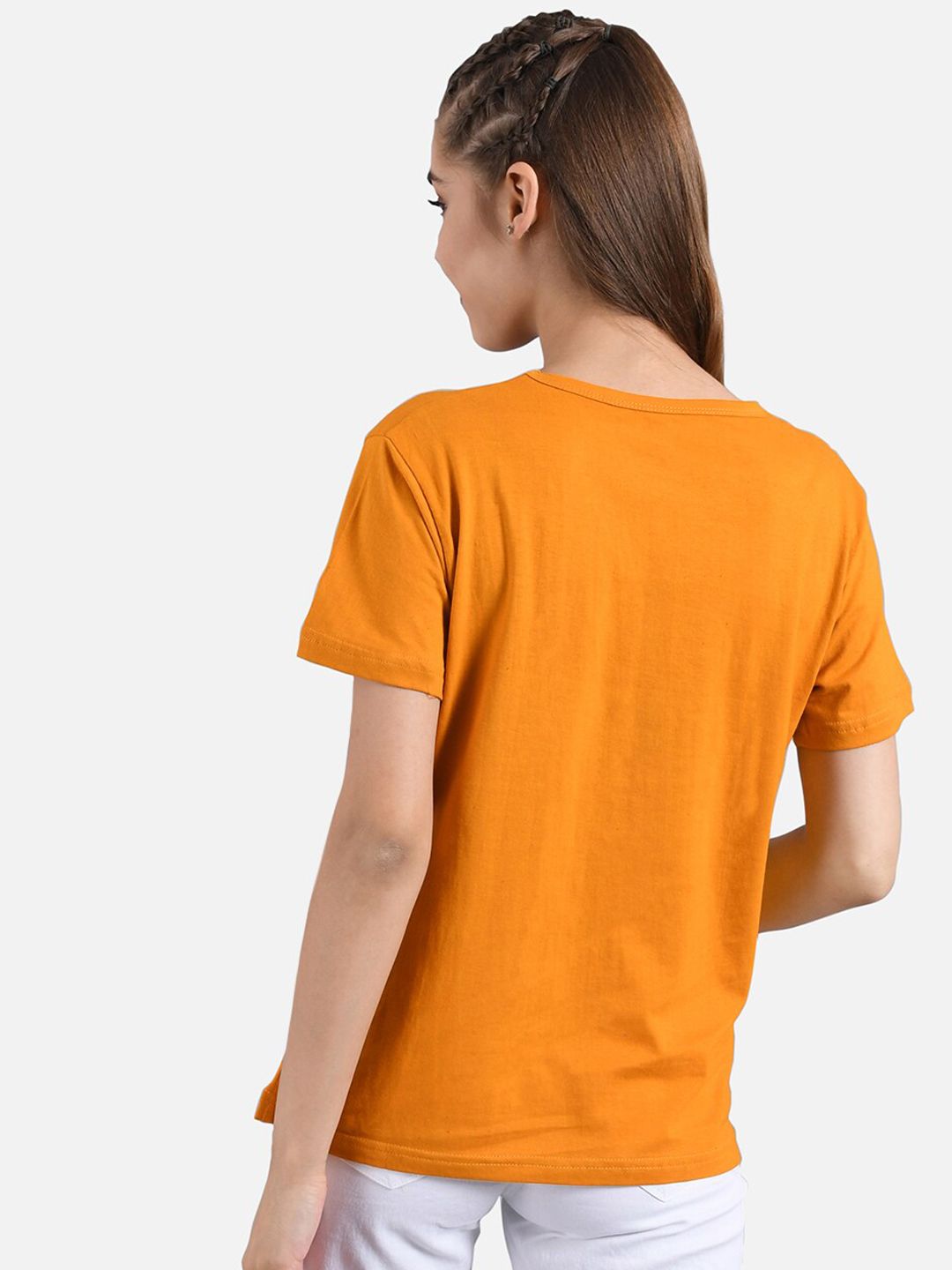 Kotty Women Pack Of 2 Printed Round Neck T-shirts