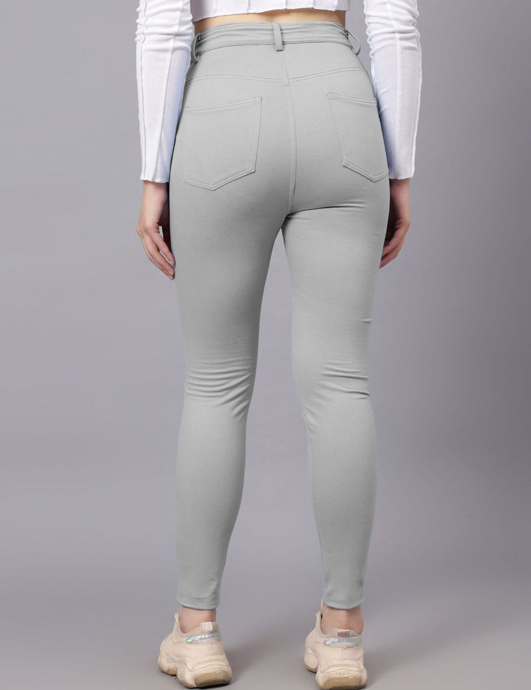 KOTTY Basics Women Skinny Fit High-Rise Stretchable Jeans