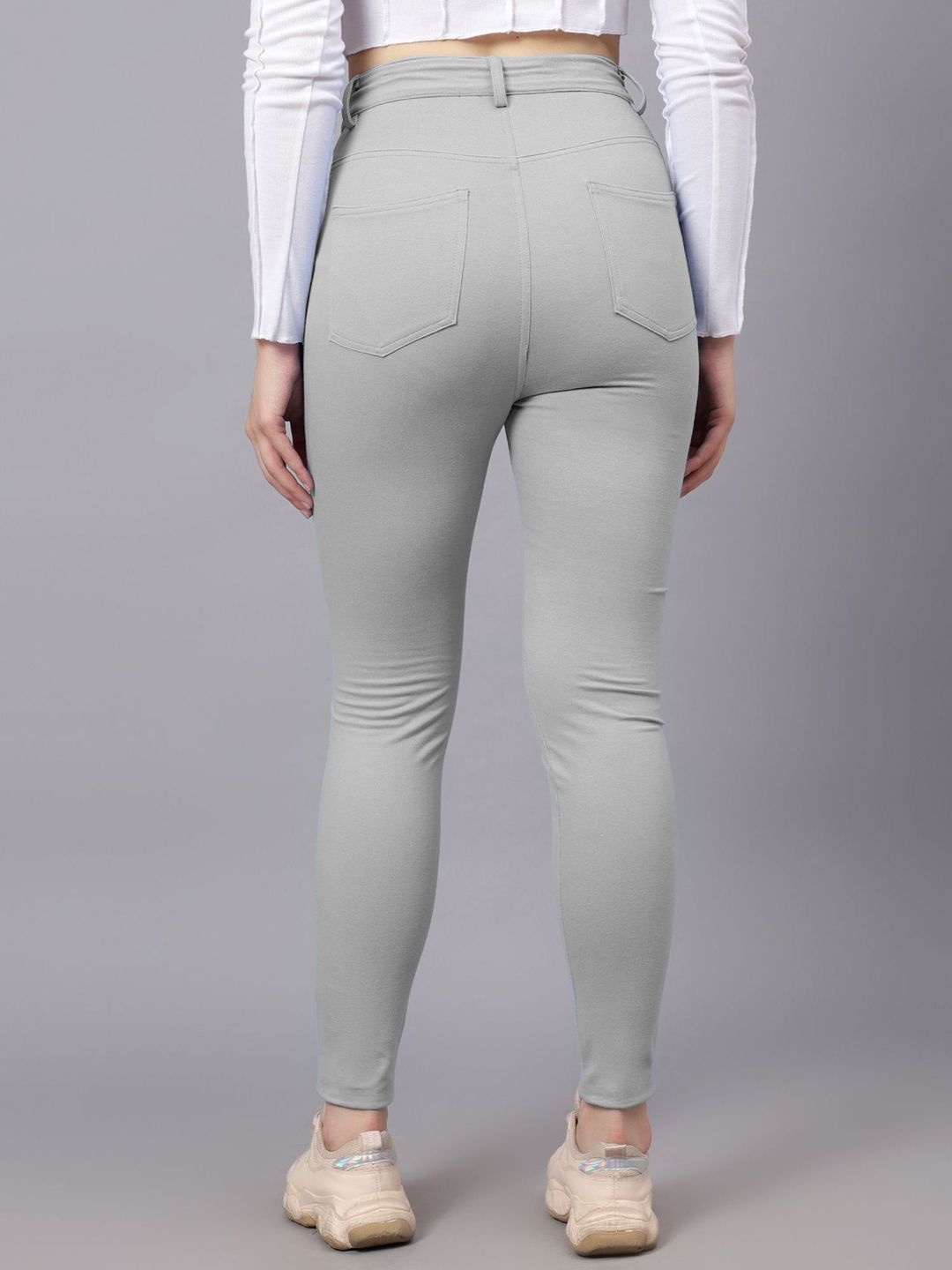 KOTTY Basics Women Skinny Fit High-Rise Stretchable Jeans