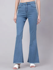 Kotty Women Bootcut High-Rise Stretchable Jeans