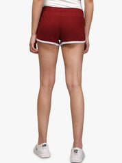 Kotty Women Multicoloured Pack of 2 Colourblocked Slim Fit Hot Pants