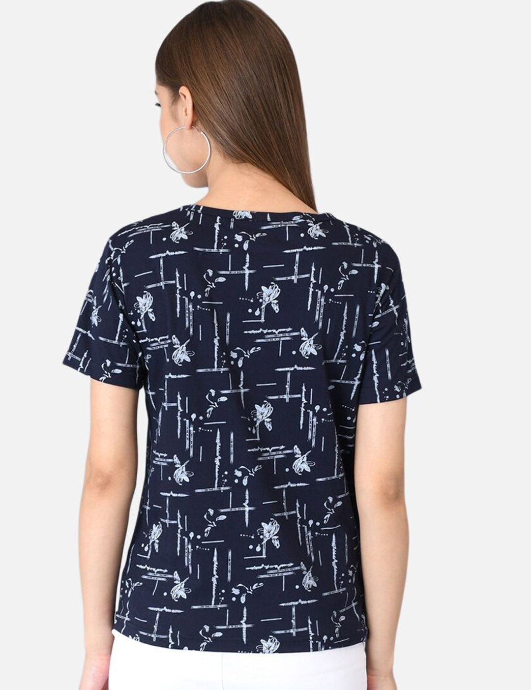 Kotty Women Pack Of 2 Printed Round Neck T-shirts