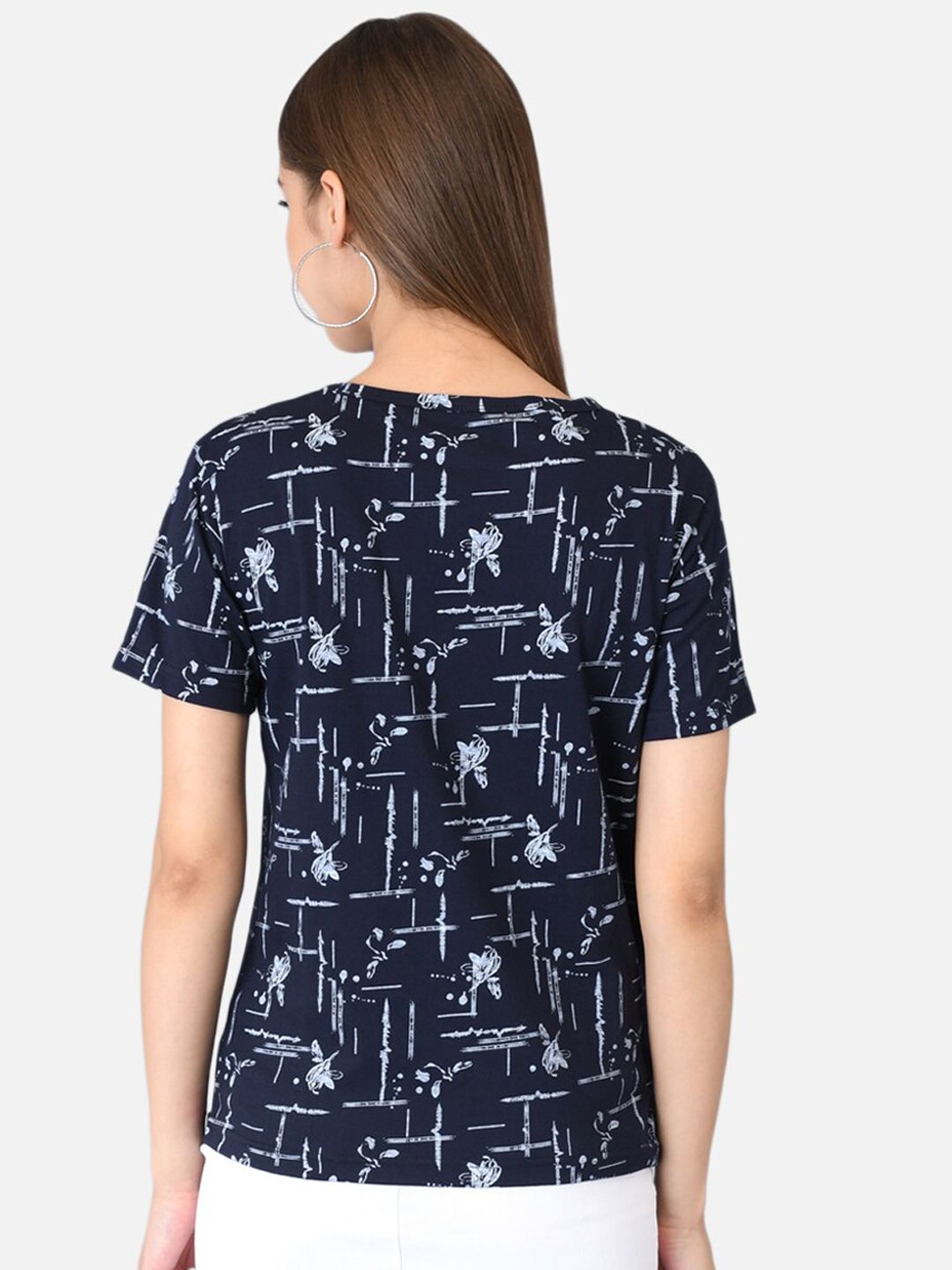 Kotty Women Pack Of 2 Printed Round Neck T-shirts