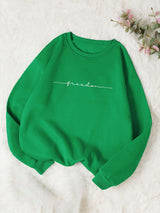 Kotty Typography Printed Sweatshirt