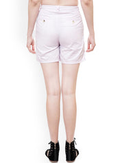 Kotty Women Regular Fit High-Rise Shorts