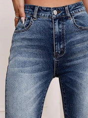 Kotty Women Bootcut High-Rise Stretchable Jeans
