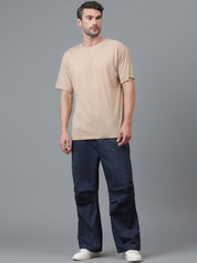 Kotty Men Relaxed Low-Rise Easy Wash Cargo Trousers