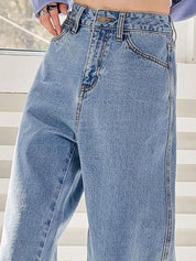 KOTTY Basics Women Jean Straight Fit High-Rise Stretchable Jeans