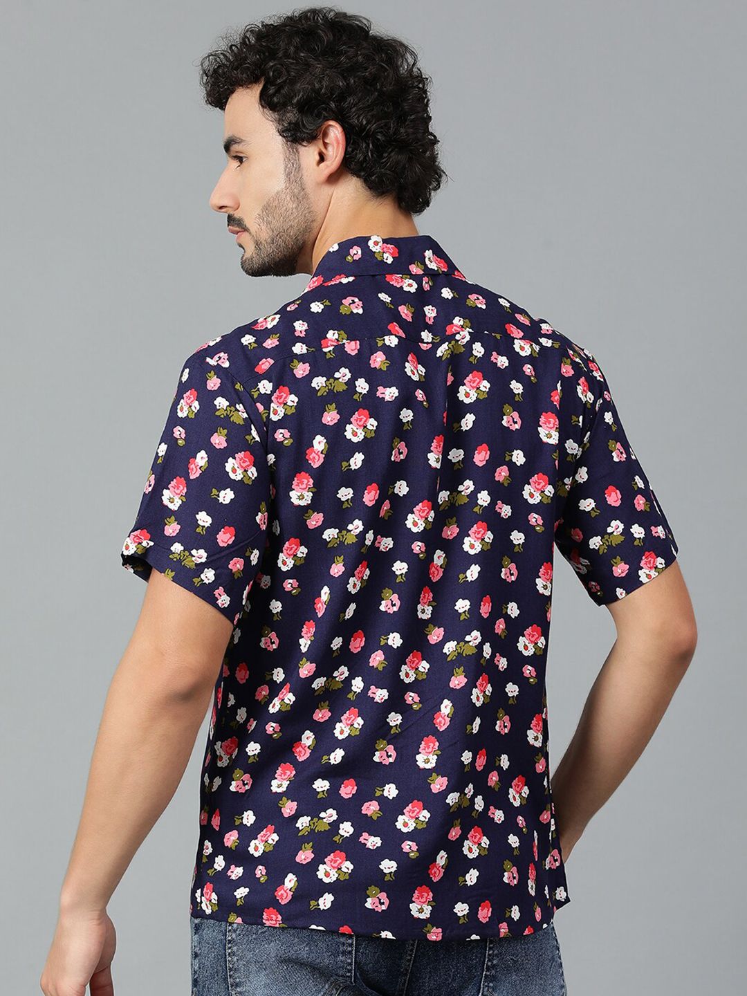 Kotty Men Floral Printed Casual Shirt