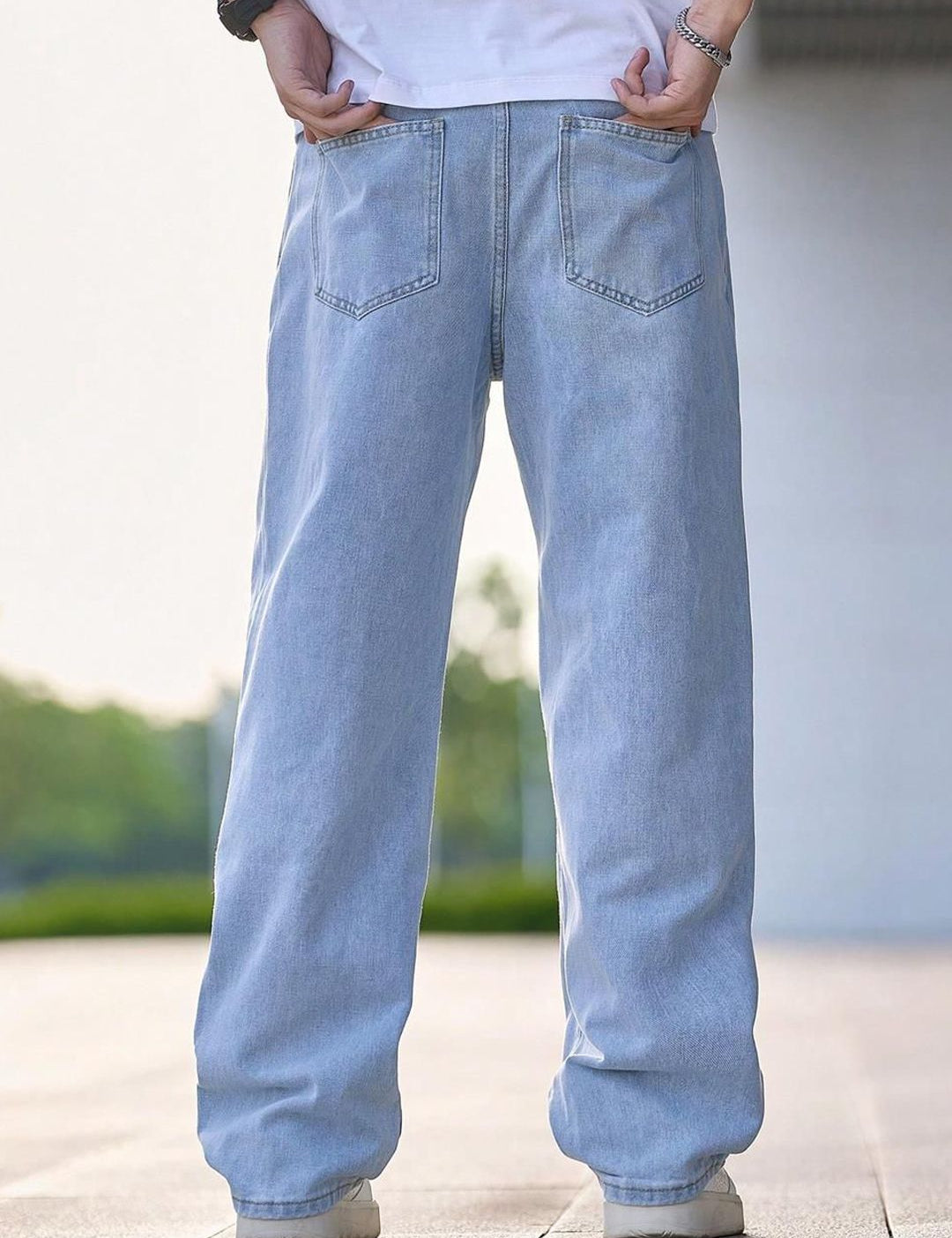 Kotty Men Straight Fit Mid-Rise Stretchable Jeans
