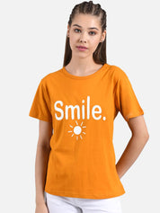 Kotty Women Pack Of 2 Printed Round Neck T-shirts