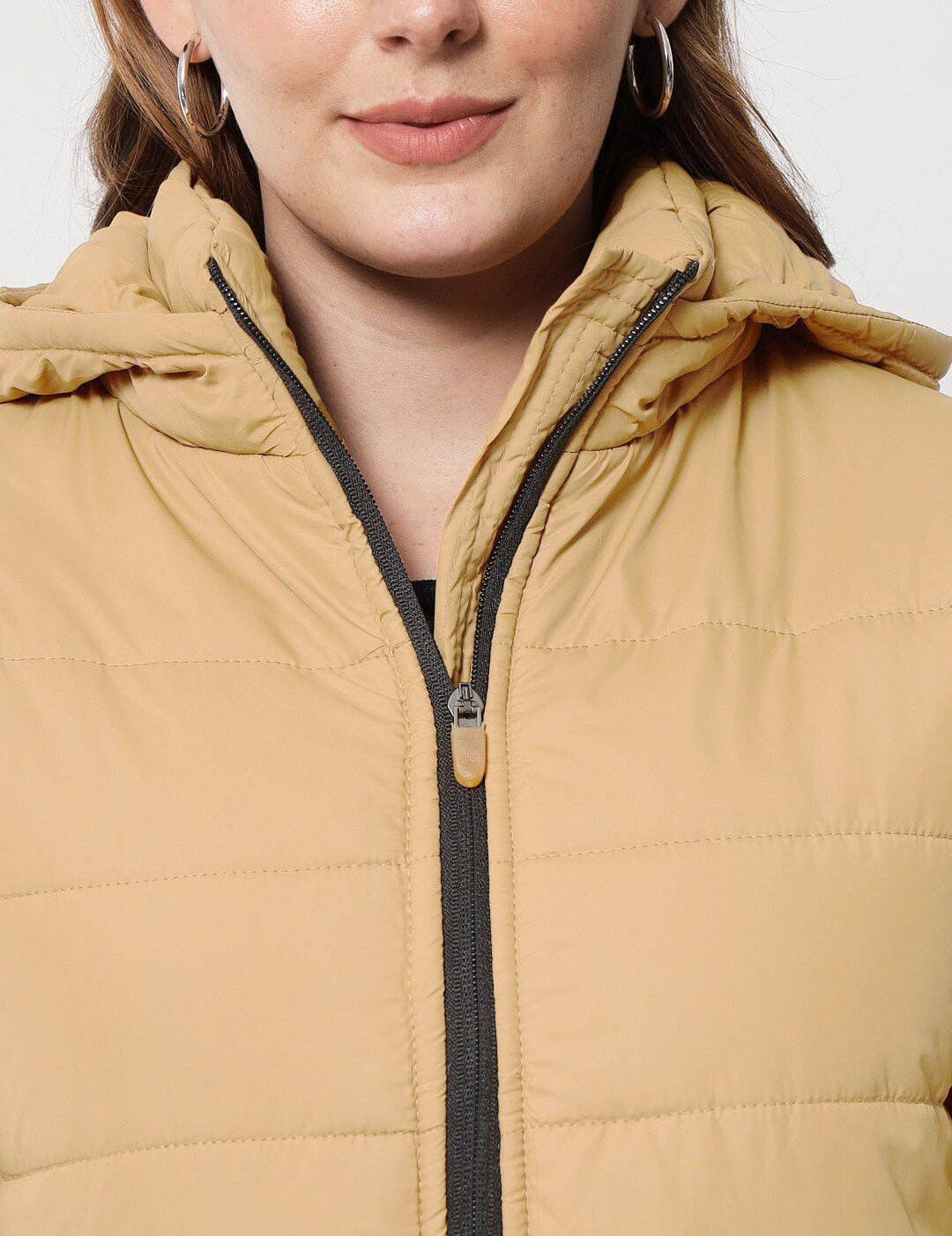 Kotty Hooded Longline Padded Jacket