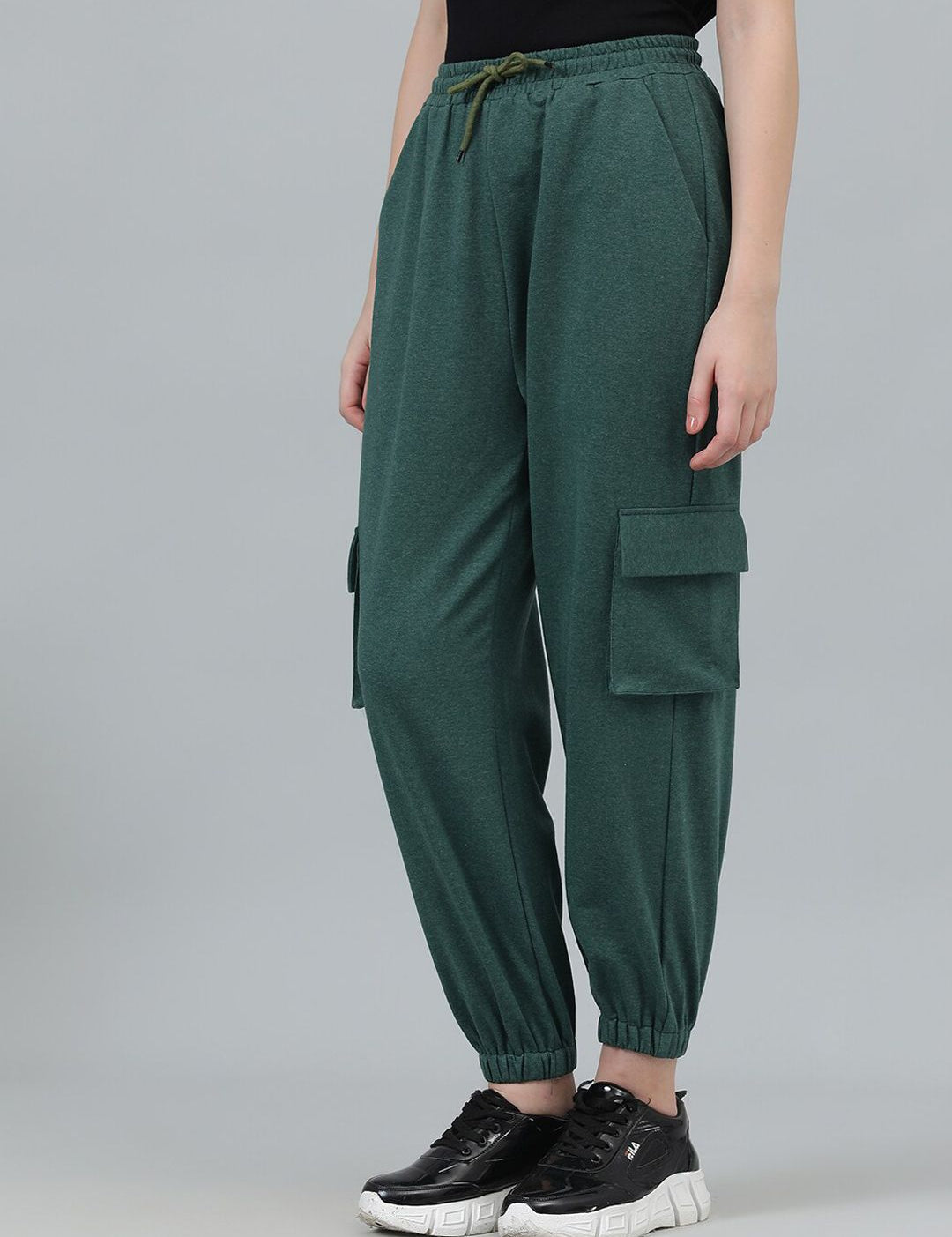  Kotty Women Relaxed Fit Cargo Joggers 
