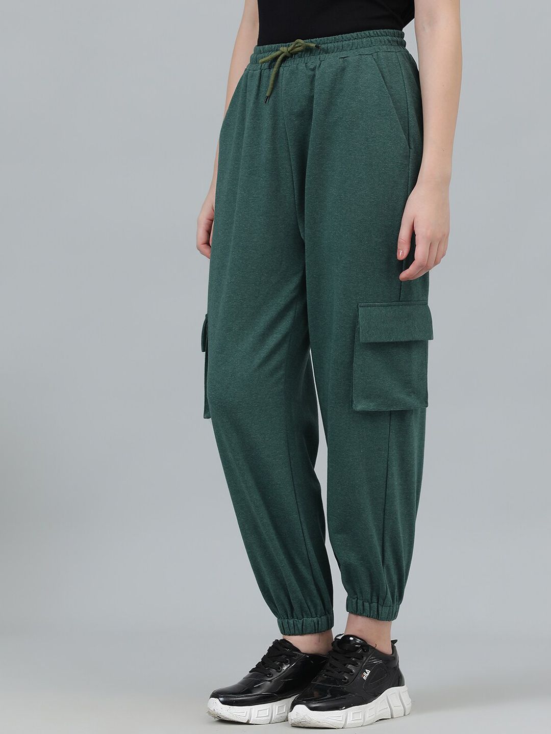  Kotty Women Relaxed Fit Cargo Joggers 
